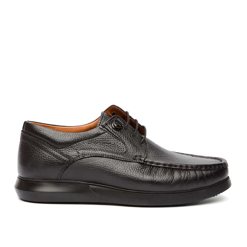 14802-2317 Полуботинки муж.кожа-кожа черный